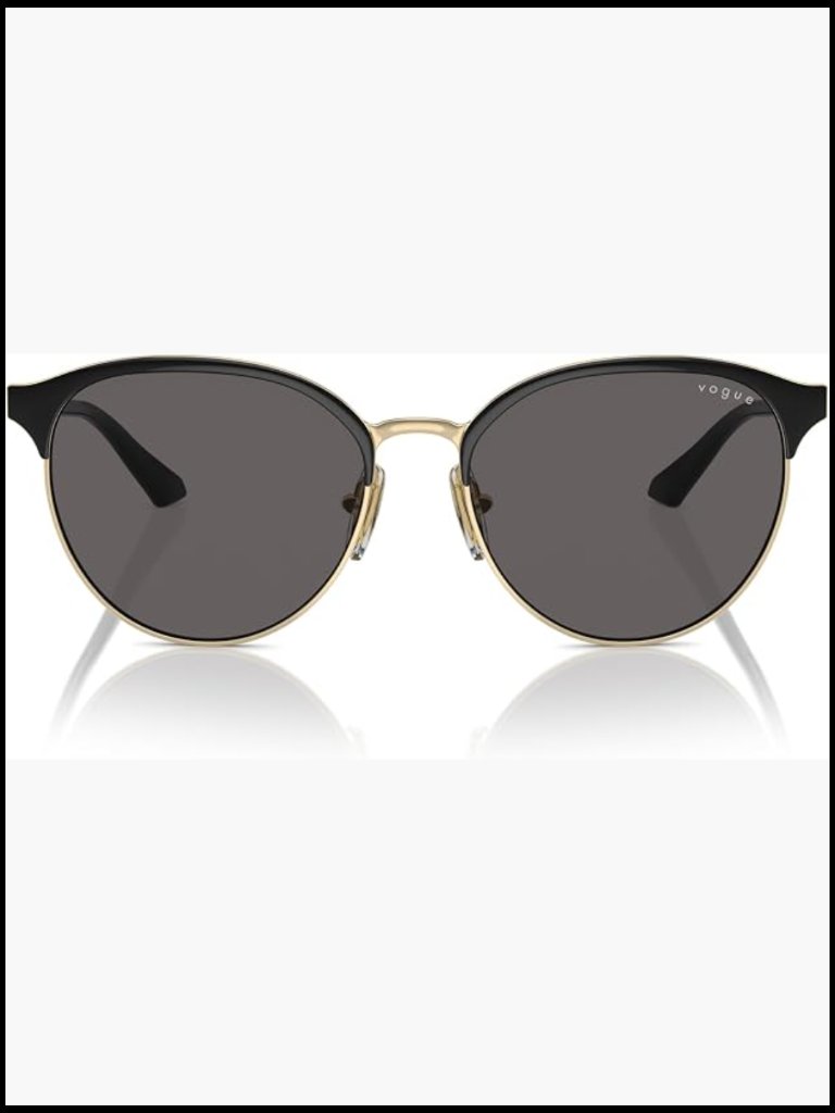 Metal Round Sunglasses With Uv Protection